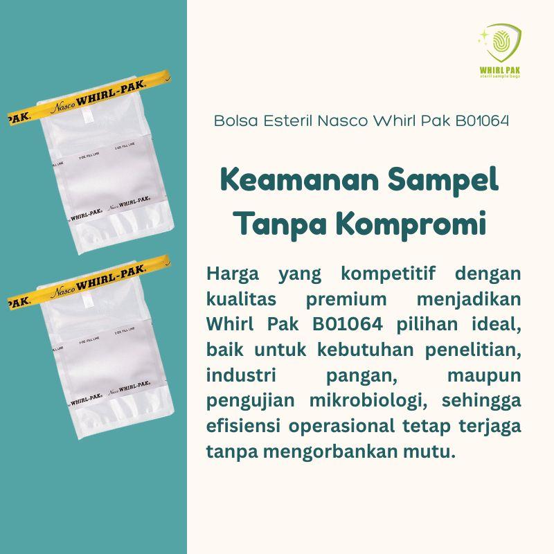 Bolsa Esteril Nasco Whirl Pak B01064